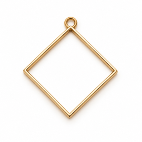 Diamond Shape Memorial Pendant
