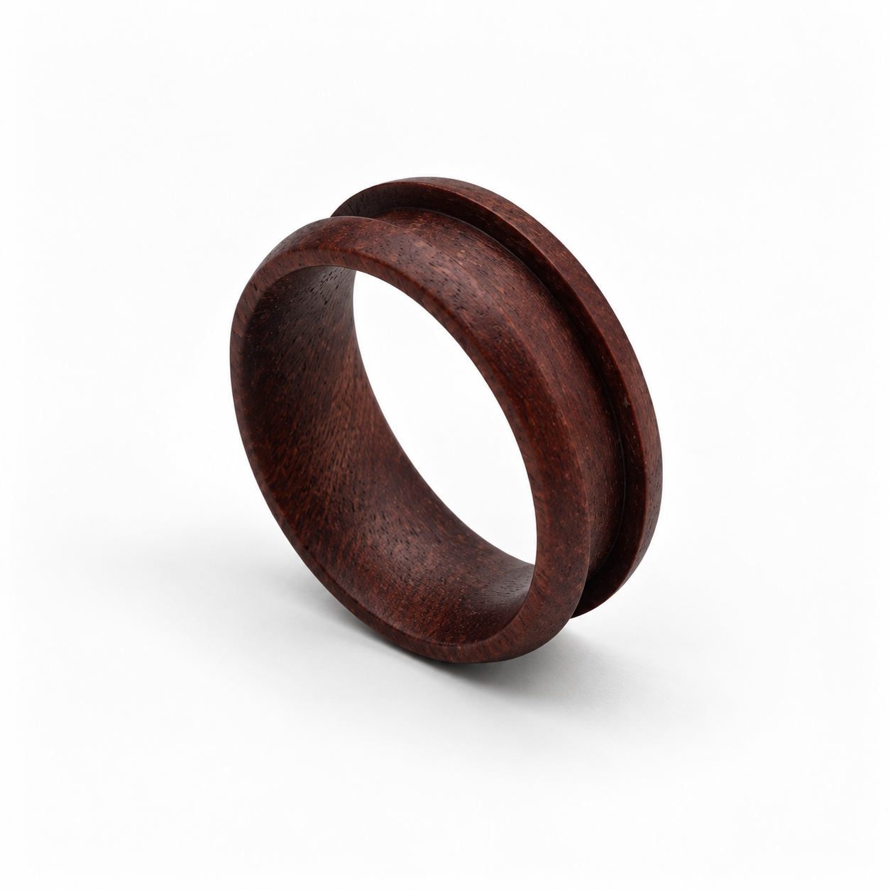 Dark Wooden Memorial Ring