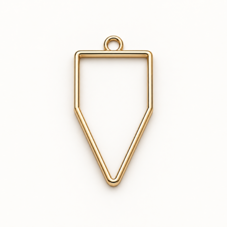 Geometric Memorial Pendant