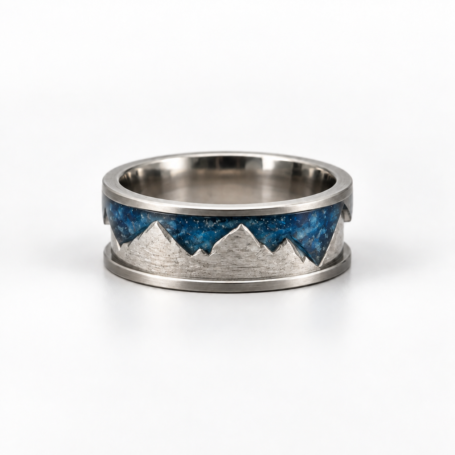 Mountain Inspired Memorial Ring