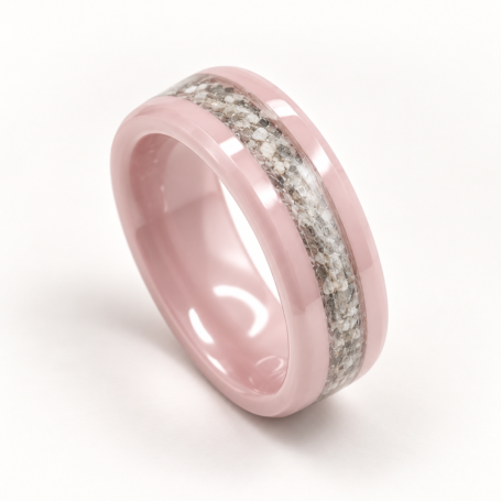 Pink Channel Ring